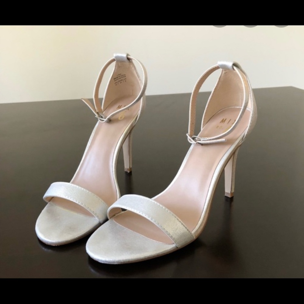Silver heels